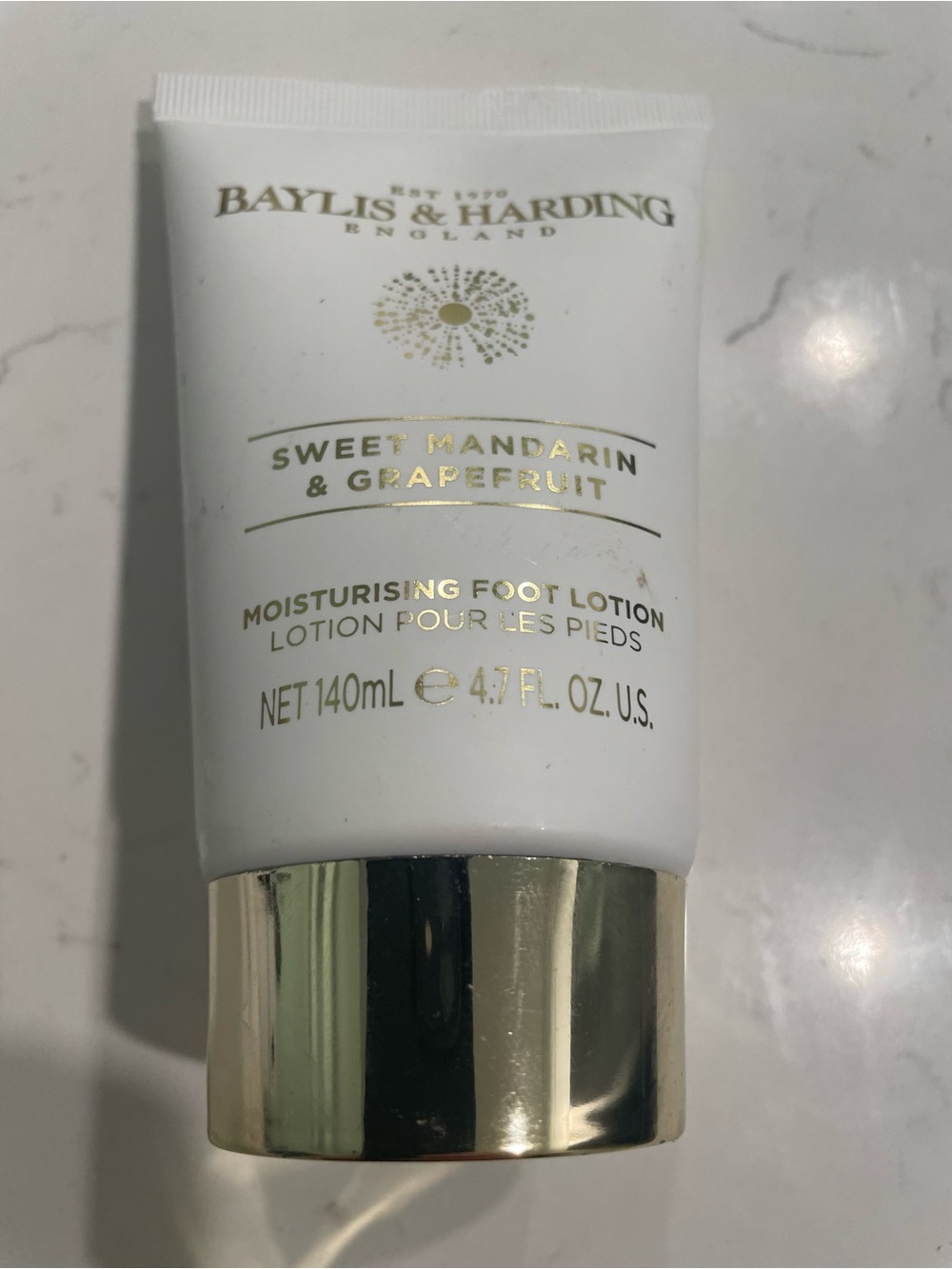 Baylis & Harding Sweet Mandarin Grapefruit Moisturizin Foot Lotion 4.7 fl oz New